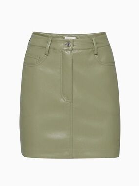 Brand New with Tags Aritzia Wilfred Green Chemistry Skirt - Size 6